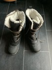 TOP!!! KAMIK SNOWGEM STIEFEL GEFÜTTER LEDER SCHWARZ GR.42 (FÄLLT KLEINER AUS 41)
