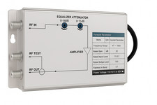 Professional 30dB RF Cable DTV Distribution Booster Attenuator Equalizer Control