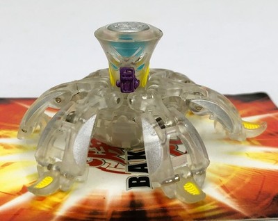Bakugan Clear Translucent Freezer 500G Vestroia BakuCrystal B3 Battle Brawlers
