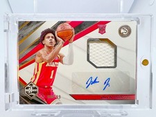 2021 Panini Limited Jalen Johnson  Atlanta Hawks RC Patch Auto /99 #LRJ-JJO