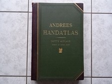Andrees allgemeiner Atlas Handatlas Hand-Atlas, 1896 ,Velhagen und Klasing