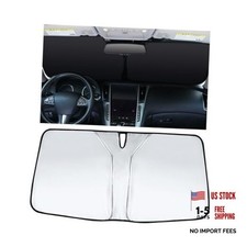 Car Windshield Sun Shade, 55.9  27.5 inches Car Shade for Front Window,