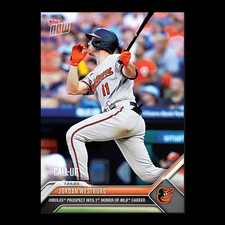 Jordan Westburg - 2023 MLB Topps Now Card 611 - Print Run: 1,530