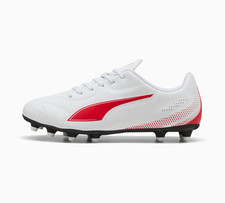 PUMA SCARPE DA CALCIO VITORIA II FG/AG UOMO 108500 07 BIANCO ROSSO DAL 40 AL 45