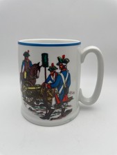 Vintage Fred Roberts Revolutionary War Historical Figures Painted Beer Stein B14