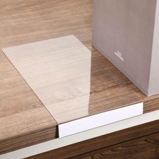 15 Pieces Moveable Shelf Label Holders Clear Shelves Tags Moveable Library Marke