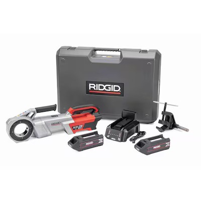 Ridgid 72013 Cordless Pipe Threader Kit, 12R, 4 Ah, 60 V