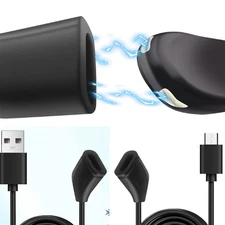 100cm USB-A/Type-C AI Glasses Charging Cable Magnetic Charger For Rayneo V3 Slim