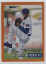 2021 Bowman Heritage Orange Chrome Refractor 14/25 Alexander Vizcaino #232 15wb