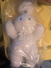 Vintage Pillsbury Doughboy Poppin' Fresh Plush Doll 1990 NEW OLD STOCK RARE VTG