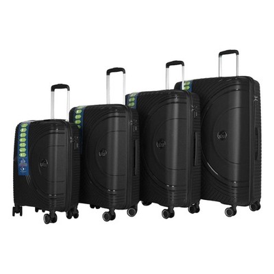 XPLR - Hardschalen-Koffer mit 8 Rollen, Polypropylen (4er-Pack) (TC1045)