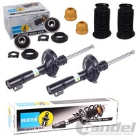 2X Bilstein B4 Gasdruck StossdÄMpfer + Domlager Vorne Passend FüR Opel Astra H