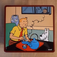 2007 - Boite biscuits Delacre métal TINTIN - Etat super