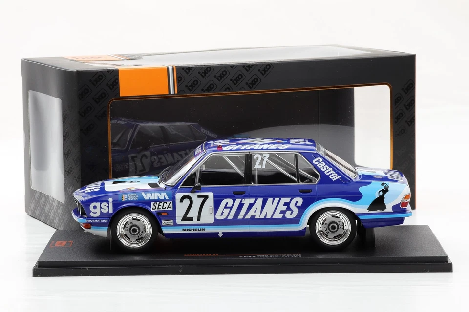 1:18 IXO BMW 528I E28 #27 GITANES 24H SPA 1982 18RMC183B - Immagine 4 di 4