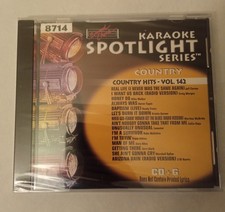 Sound Choice 8714 Country Hits Vol 142 CDG Karaoke CD New Sealed
