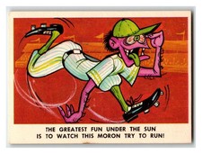 Julius Golden Wheels 1966 Baseball Weird-Ohs Fleer #8