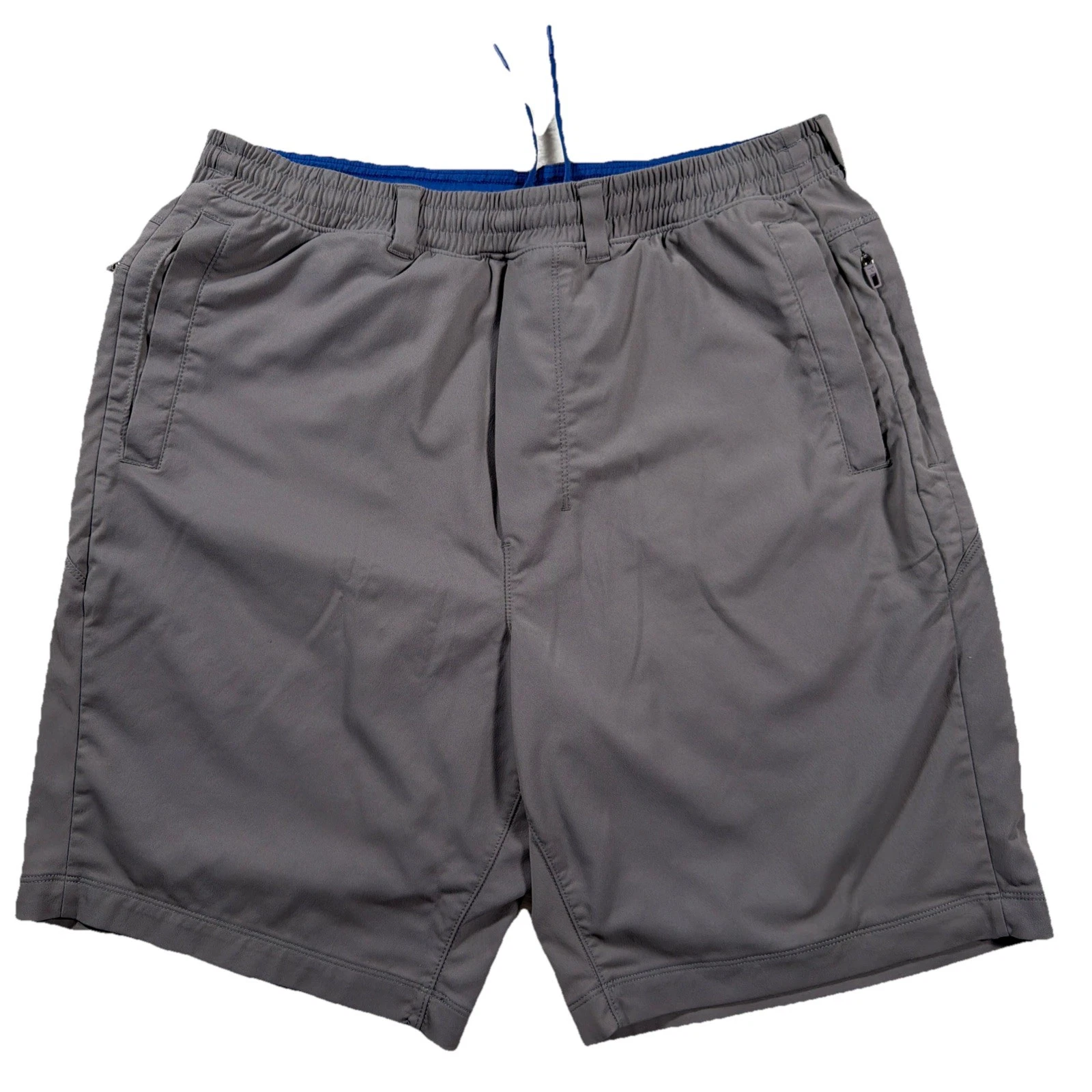 Birddogs Shorts XXL Long 9” Gray Boom For Your Boomstick Lined Athletic Stretch