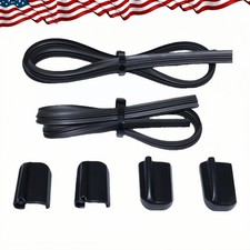 Set Of 2 For 2021-2025 Volvo XC60 New 31490722 Front Wiper Blade Rubber Refill