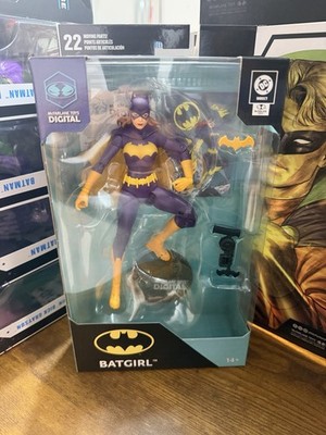 McFarlane DC Direct Digital Batgirl Purple Yellow Suit Action Figure Sealed