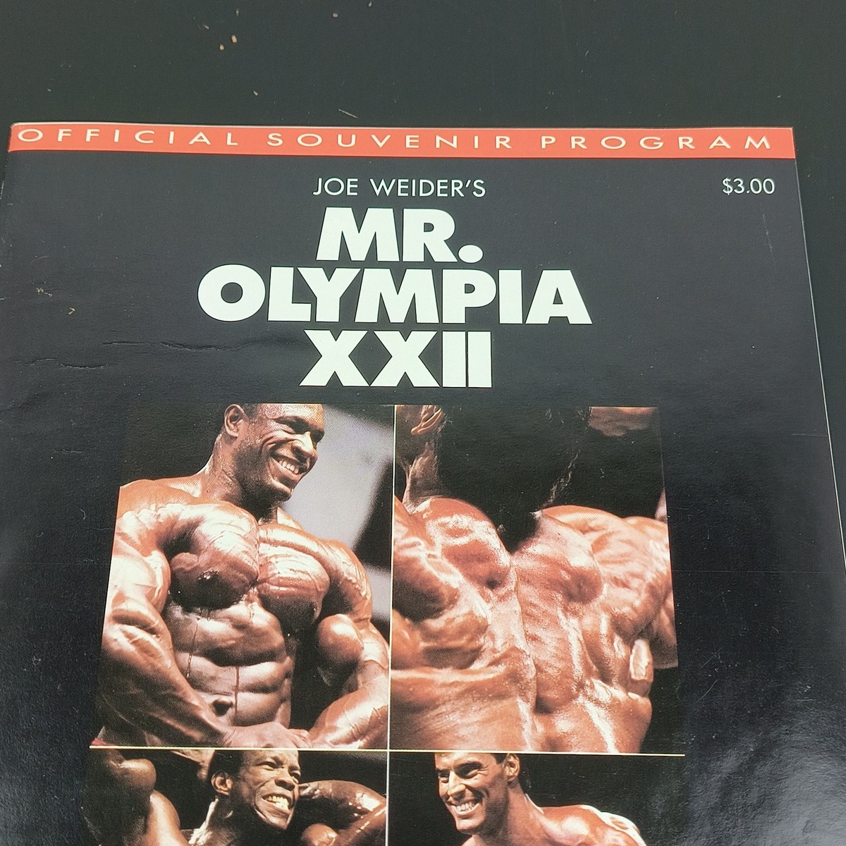 1986 Mr. Olympia Bodybuilding Souvenir Program Lee Haney Arnold