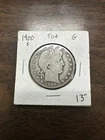 1900-S Barber Half Dollar  G