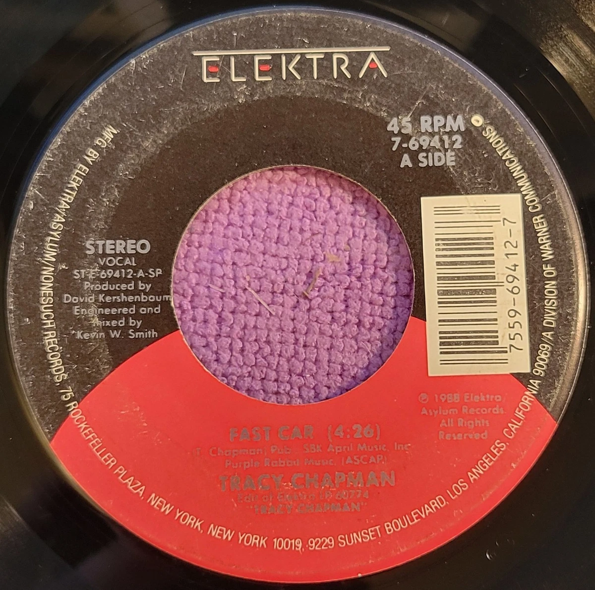 25+ Tracy Chapman Single 45 RPM Speed Vinyl Records for sale