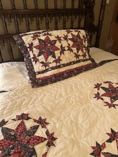 multicolor stars quilt