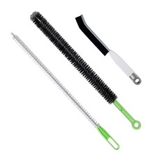 Upgraded Cleaning Brush Kit - 3-Piece Set Flexible Drain Crevice with Nie Ideal