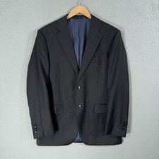 Suitsupply Napoli Suit Jacket Mens 40 Gray Wool Super 110s Blazer Two Button