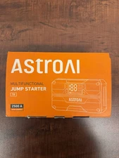 AstroAI T8 Jump Starter 2500A – Portable Car Battery Booster with LED Display