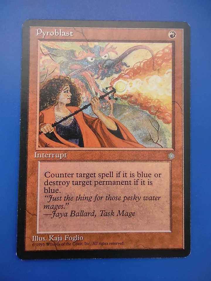 MTG Ice Age Pyroblast X4 Playset Magic The Gathering Cards - Image 3 of 4