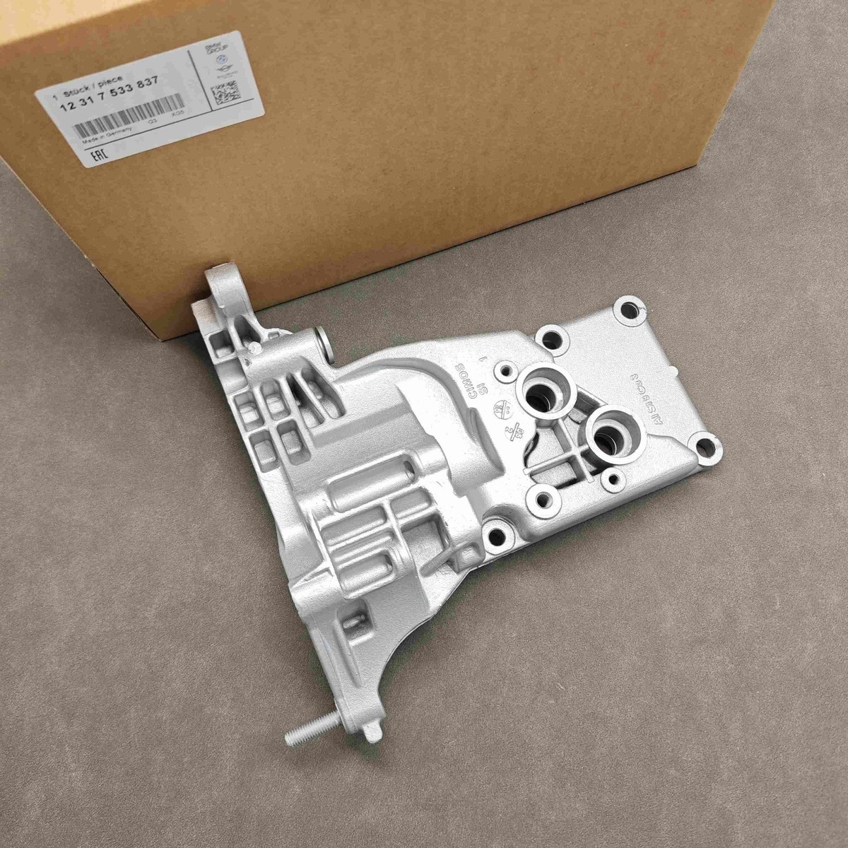 12317533837 NEW Alternator Bracket FOR BMW 550i 650i 745i 750i X5