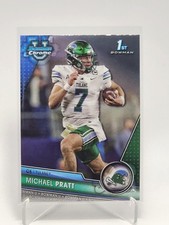 2023 Bowman University Chrome #89 Michael Pratt 