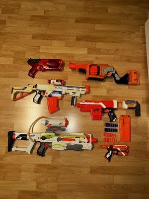 Nerf Gun Sammlung - Blaster, Zubehör, Pfeile