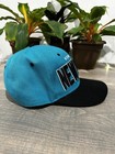 New York Snapback Hat Mens Black Teal T&T Embroidered Flat Brim Cap — photo 4