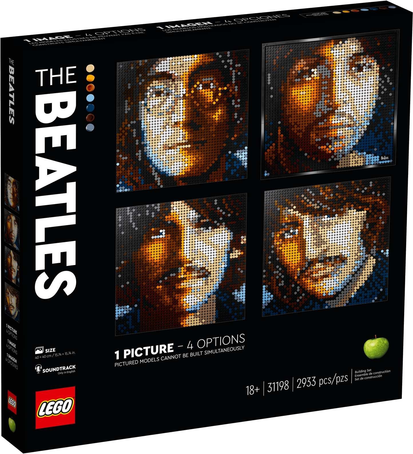 LEGO® #31198 The Beatles (New and Factory Sealed in Original Box)