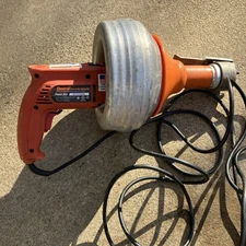 General Pipe Drain Cleaner Machine Model 6355-GWS   Corded