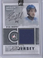 2012 ITG Superlative Volume 3 Prospect Jersey Silver 19/30 Ryan Murphy Auto 0w2