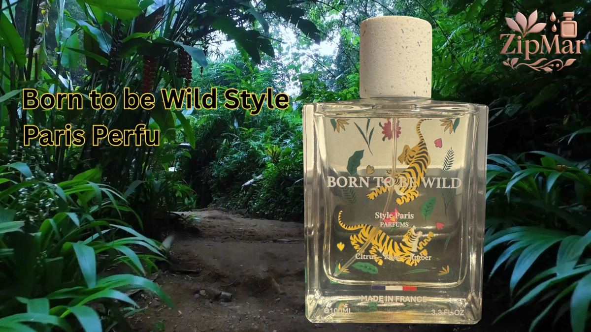 Born To Be Wild Style Paris Parfums EDP 3.3 oz/100mL Citrus Rose Amber Fast  ship | eBay