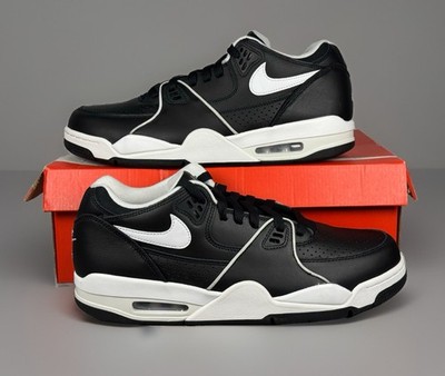 Nike Air Flight '89 Low Oreo White Summit White Size 11.5 Mens Shoes FZ3045-002