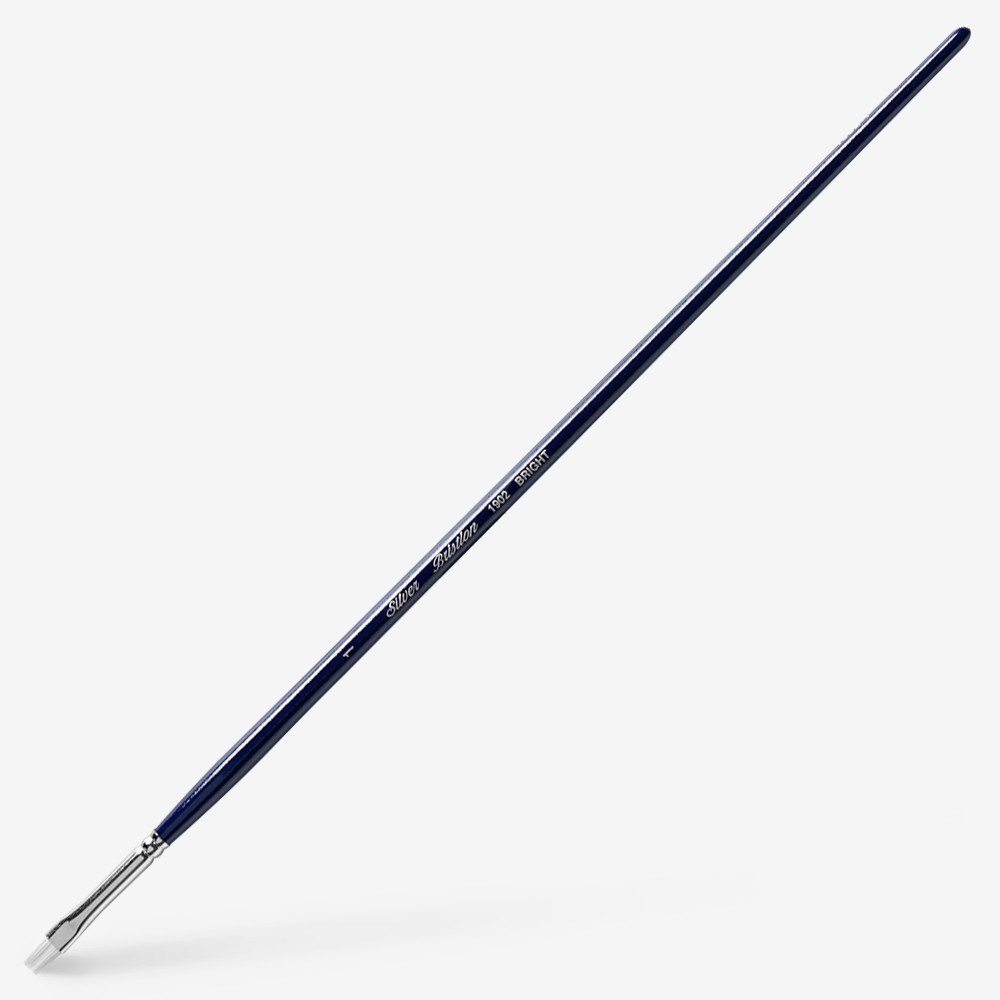 Silver Brush : Bristlon Synthetic Brush : Series 1902 : Bright : Size 1