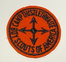 Camp Thistlethwaite Louisiana Felt  Patch Boy Scout BC5