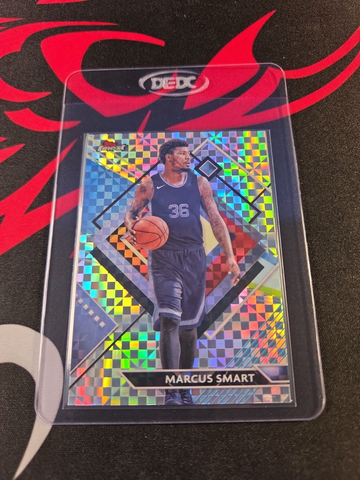Marcus Smart Checkerboard Refractor 2024 Topps Finest Basketball Memphis...