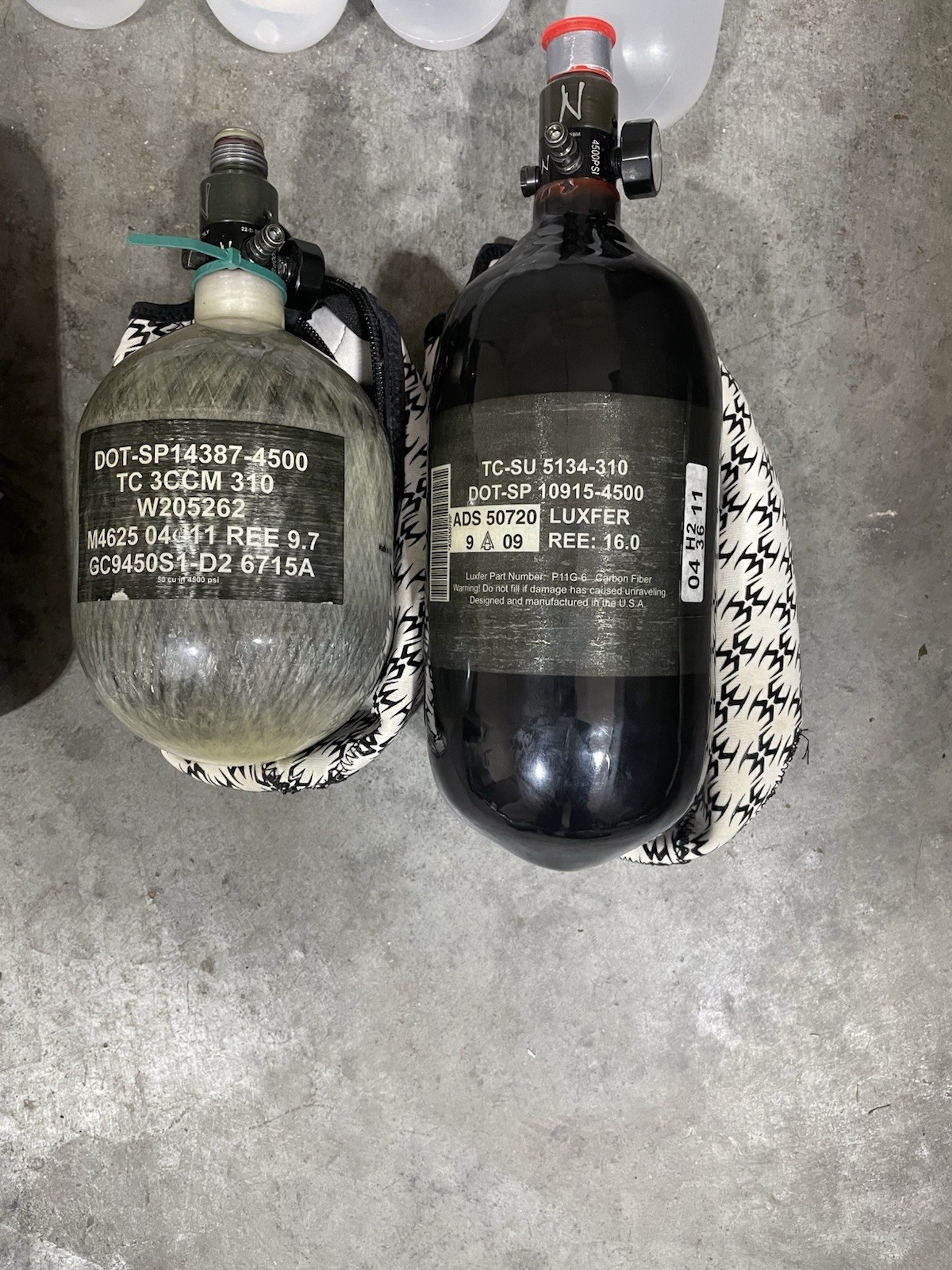 Paintball Markers, Bandoliers, Tubes, Masks, ExpiredTanks, Tools, and Paintballs