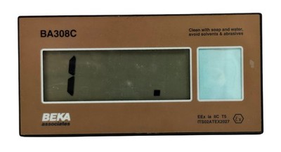 Beka BA308C 3 1/2 Digit Anzeige 2-Draht 4/20mA Panel-Montage Schleifengespeist