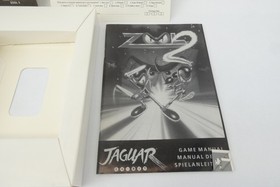 Atari Jaguar ZOOL 2 Box Manual Only CIB Incomplete Inserts Included No Cartridge