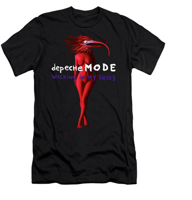 Depeche Mode Walking In My Shoes Short Sleeve Black Men S-234XL T-Shirt