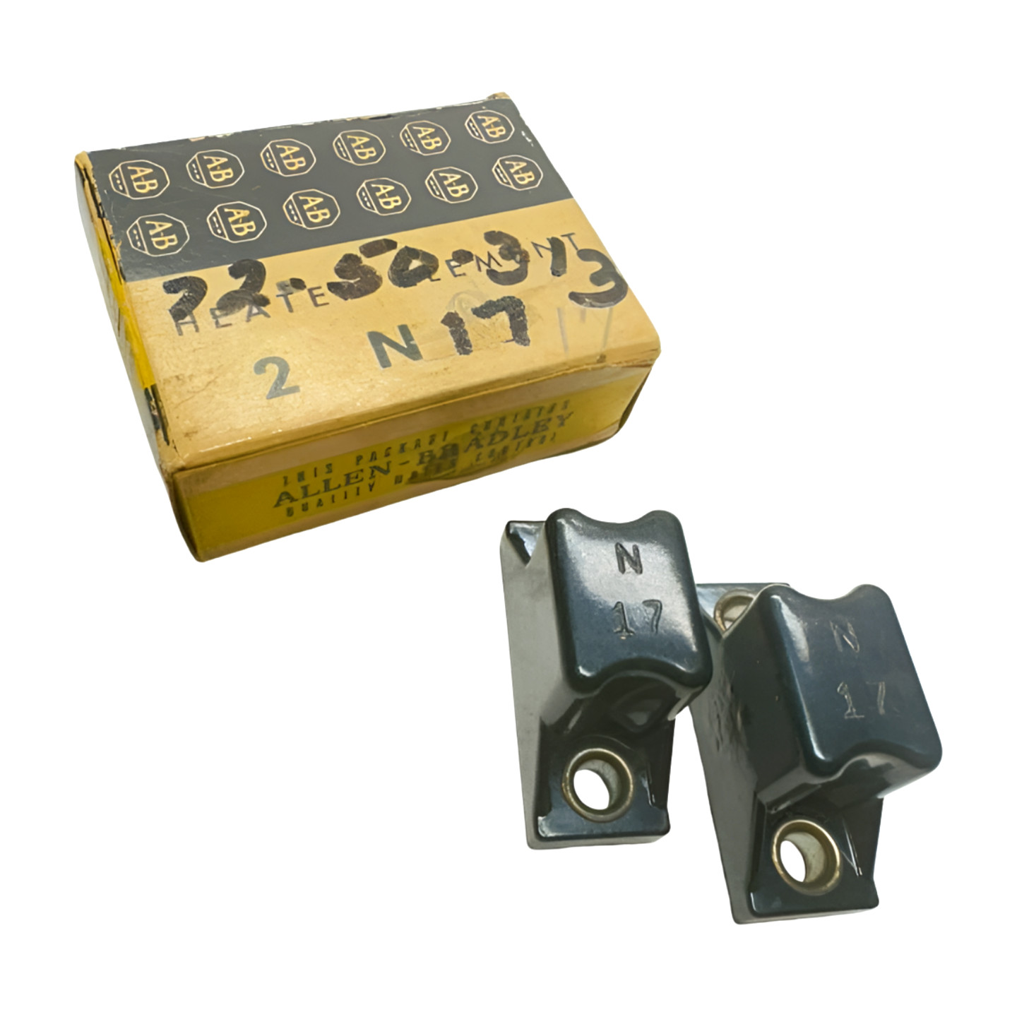 (Box of 2) Allen-Bradley N17 Thermal Overload Relay Heating Element