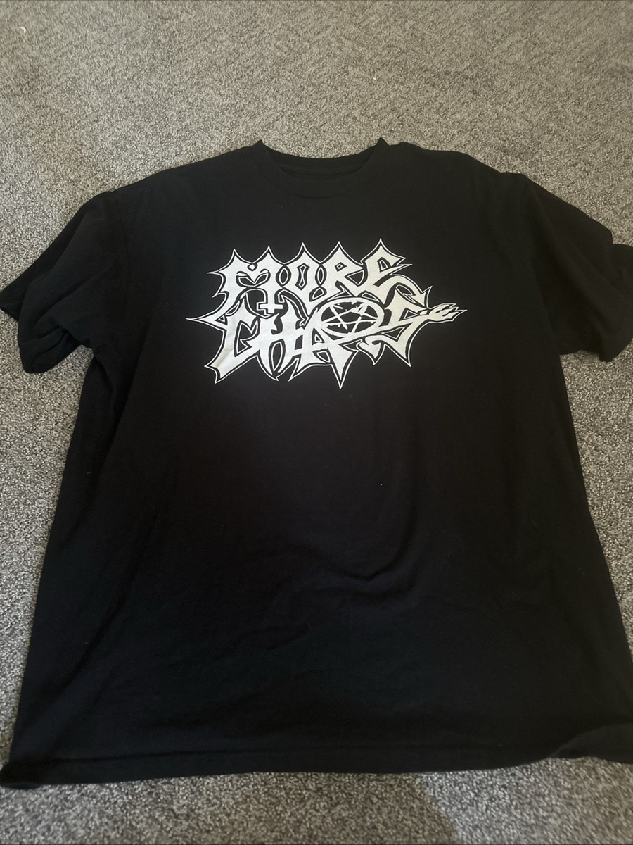 Ken Carson More Chaos Black Graphic T-Shirt Gore Core | eBay