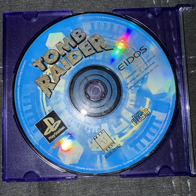 Tomb Raider (Sony PlayStation 1, 1996) PS1 - Disc Only - Tested - Black Label!